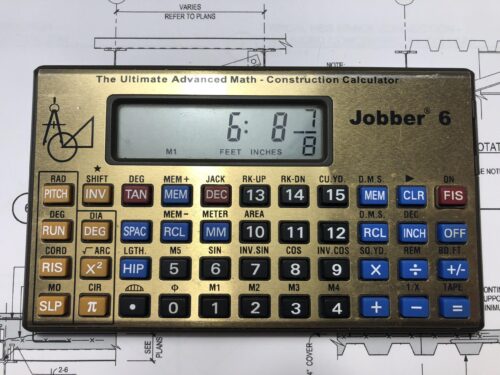 Jobber 6 Construction Calculator