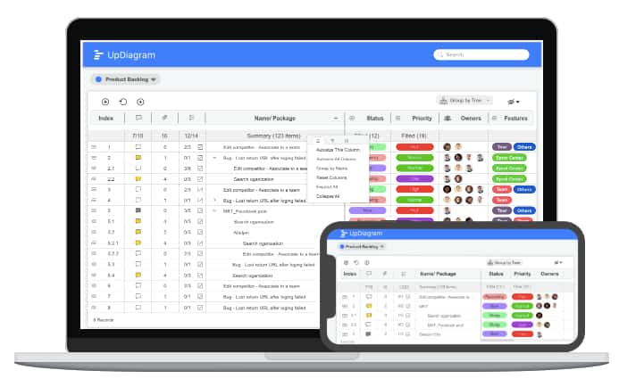 Clear display of personnel data, job levels, and user-friendly operations in Grid View.