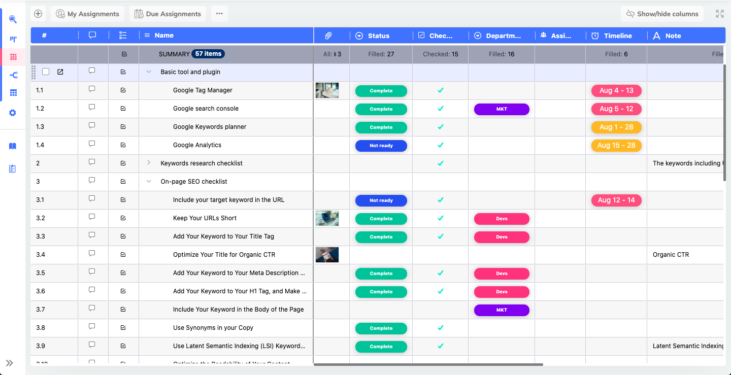 Updiagram Custom Fields