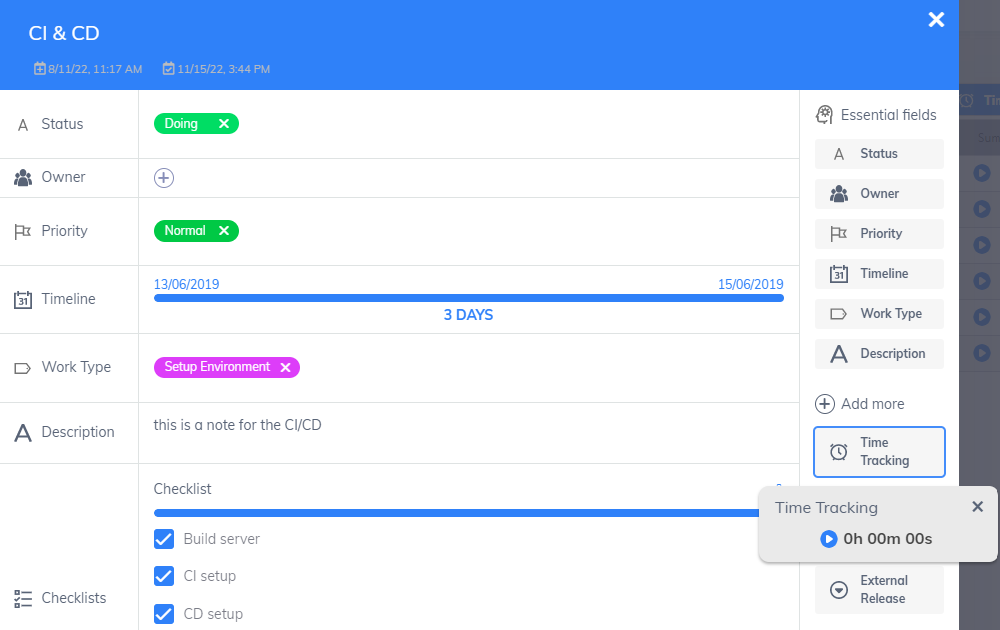 Time Tracking 1