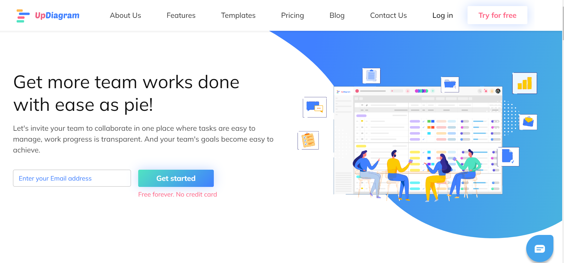 UpDiagram home page