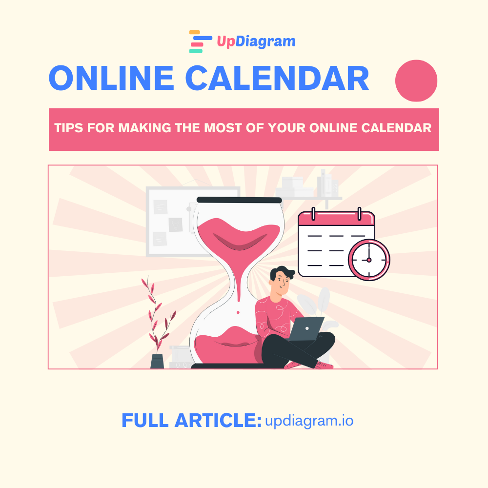Online calendar tips to enhance productivity and efficiency for your online business management. 
