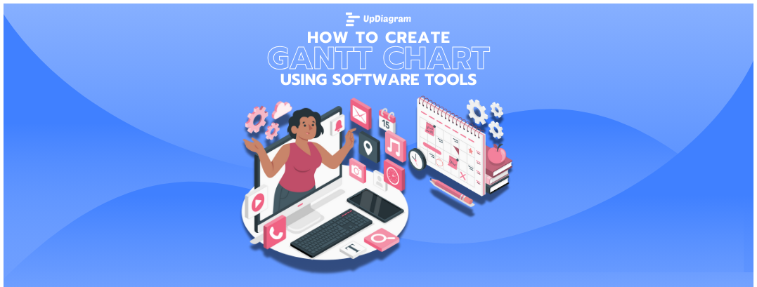 Step-by-step guide on creating a Gantt chart using Kingsoft software tools for project management.